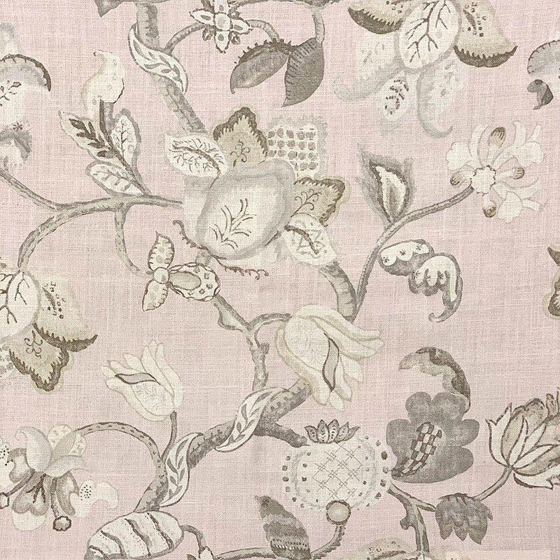 Sample 8552 Celeste Blush, Pink Floral Multipurpose Magnolia Fabric