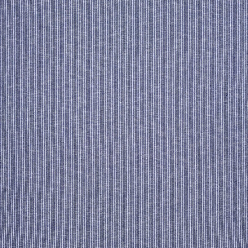 Looking 76672 Garter Stripe Blue Schumacher Fabric