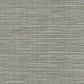 Sample 2807-8016 Warner Grasscloth Resource, Bay Ridge Grey Linen Texture Wallpaper by Warner