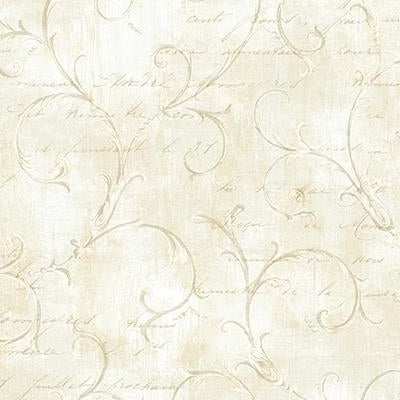 View CT40201 The Avenues Yellows Script by Seabrook Wallpaper