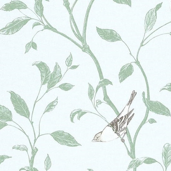 Buy 798913 Tendresse Blue Birds by Washington Wallpaper