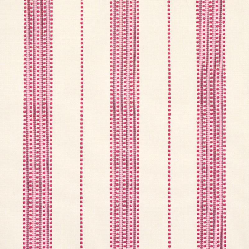 Purchase sample of 79095 Lubeck Stripe, Pink by Schumacher Fabric