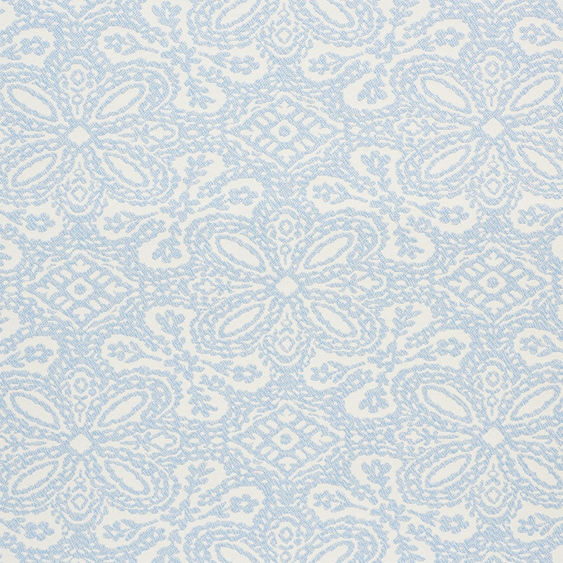 Purchase sample of 75512 Hardwick, Sky by Schumacher Fabric