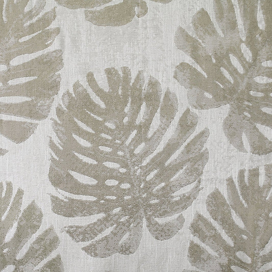View A9 0001Palm Palm Leaves Greige by Aldeco Fabric