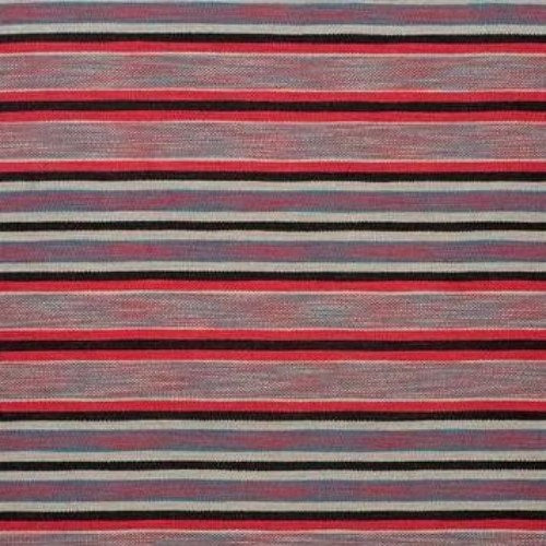 Looking AM100355.195 Pacos Red Stripes Kravet Couture Fabric