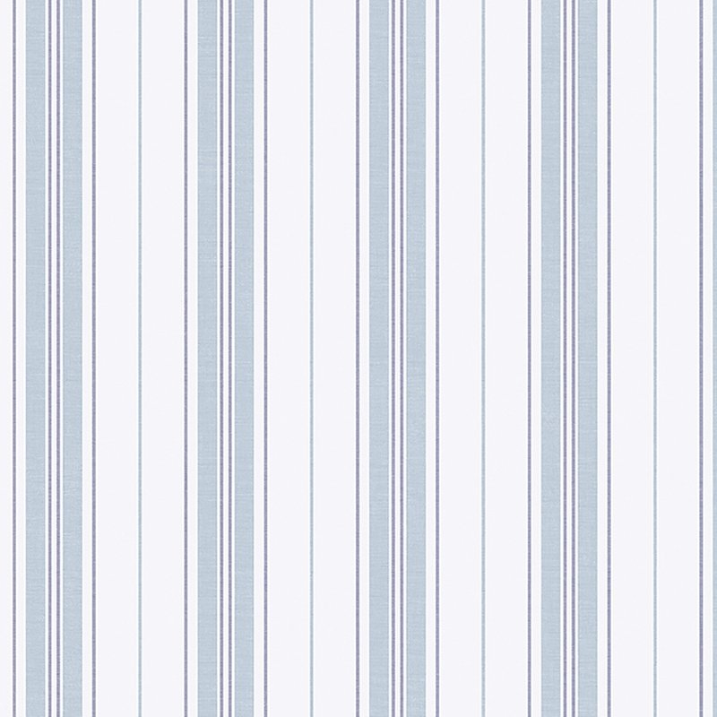 View 8875 HamnskÃ¤r Stripe Blues by Borastapeter Wallpaper