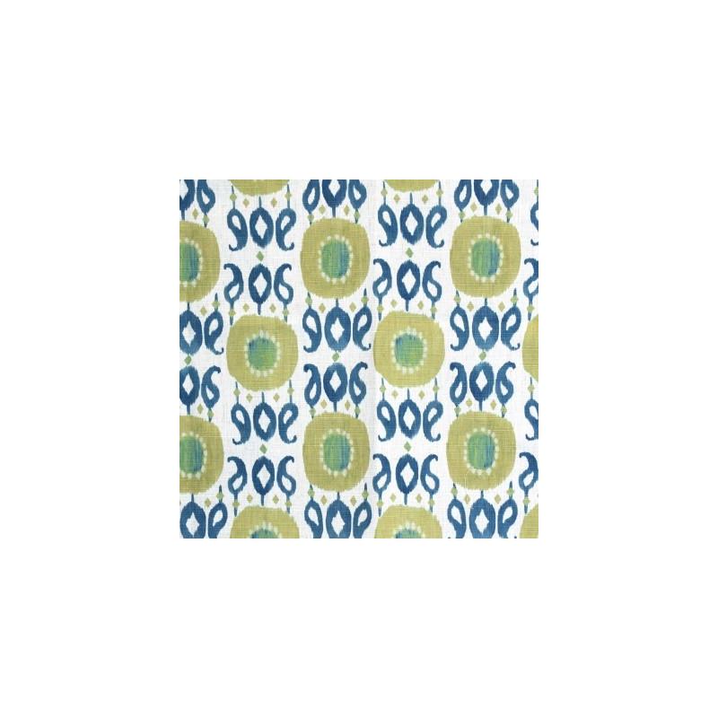 Select S4135 Citron Blue Greenhouse Fabric