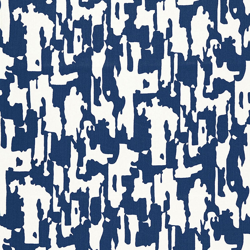 Purchase sample of 174711 Beauty Bark Print, Ocean by Schumacher Fabric