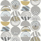 Purchase 4014-26443 Seychelles Mahe Grey Mod Geometric Wallpaper Grey A-Street Prints Wallpaper