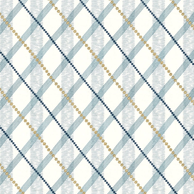 Sample GLEA-1 Gleam 1 Blue by Stout Fabric