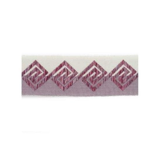 Select FRETWORK.MAGENTA/LILAC.0 Fretwork Purple by Groundworks Fabric