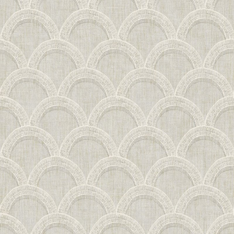 Select 3117-12314 Bixby Grey Geometric The Vineyard by Chesapeake Wallpaper