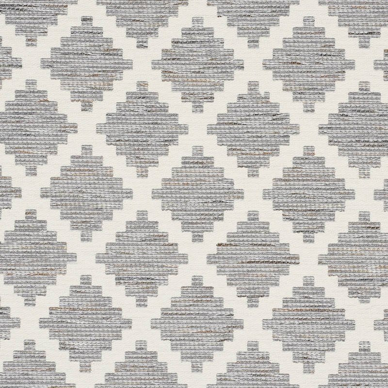 Purchase sample of 76542 Tibur, Grey by Schumacher Fabric