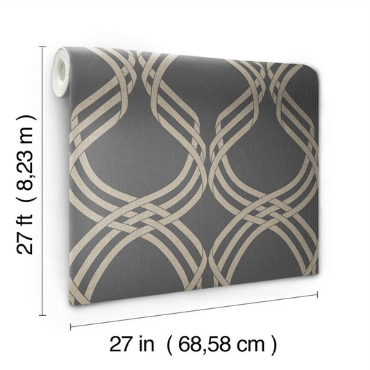 View NV5568 Modern Heritage 125th Anniversary Dante Ribbon York Wallpaper