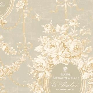 Acquire HE50006 Heritage Floral by Seabrook Wallpaper