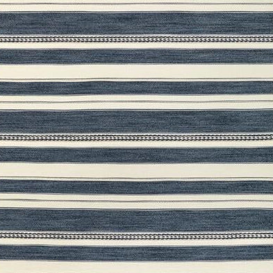 Acquire 2017143.501 Entoto Stripe Marine Ivory Global by Lee Jofa Fabric