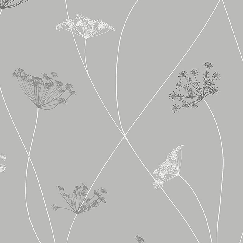 Sample 9304 Queen Anne, Grey By Borastapeter Wallpaper