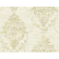 Find FI71014 French Impressionist Off White Damask by Seabrook Wallpaper