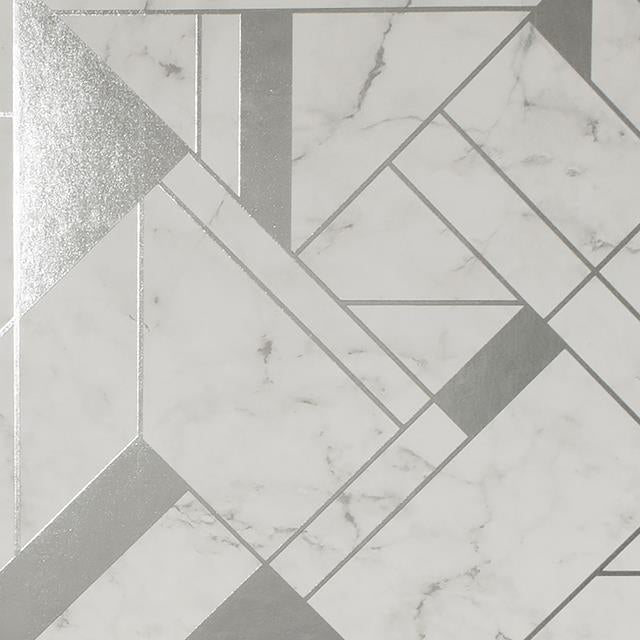 Acquire 2834-M1467 Advantage Metallic Metallics Geometric Wallpaper by Advantage