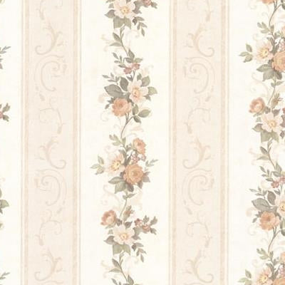 Order 992-68304 Vintage Rose Multi Color Floral wallpaper by Mirage Wallpaper