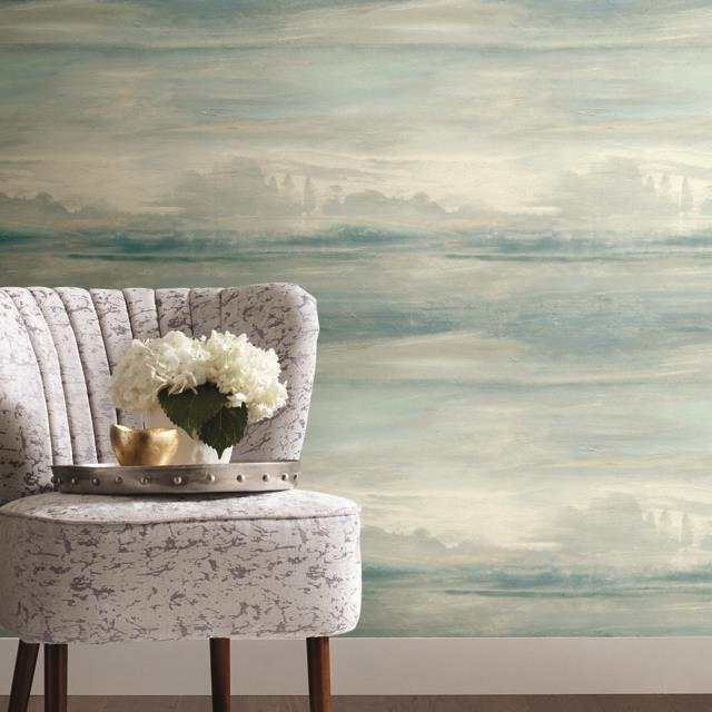 Purchase Psw1099Rl Simply Candice Abstract Blue Peel And Stick Wallpaper