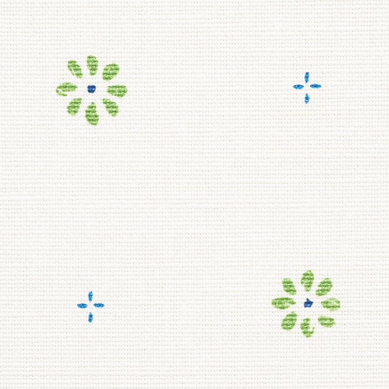 Purchase sample of 177730 Suna Floral, Green by Schumacher Fabric
