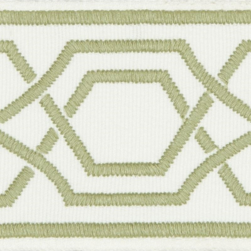 TL10173.130 | Yves Tape, Green trim lee jofa fabric