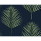 Sample LN20022 Luxe Haven, Maui Palm Midnight Blue and Paradise Green Lillian August
