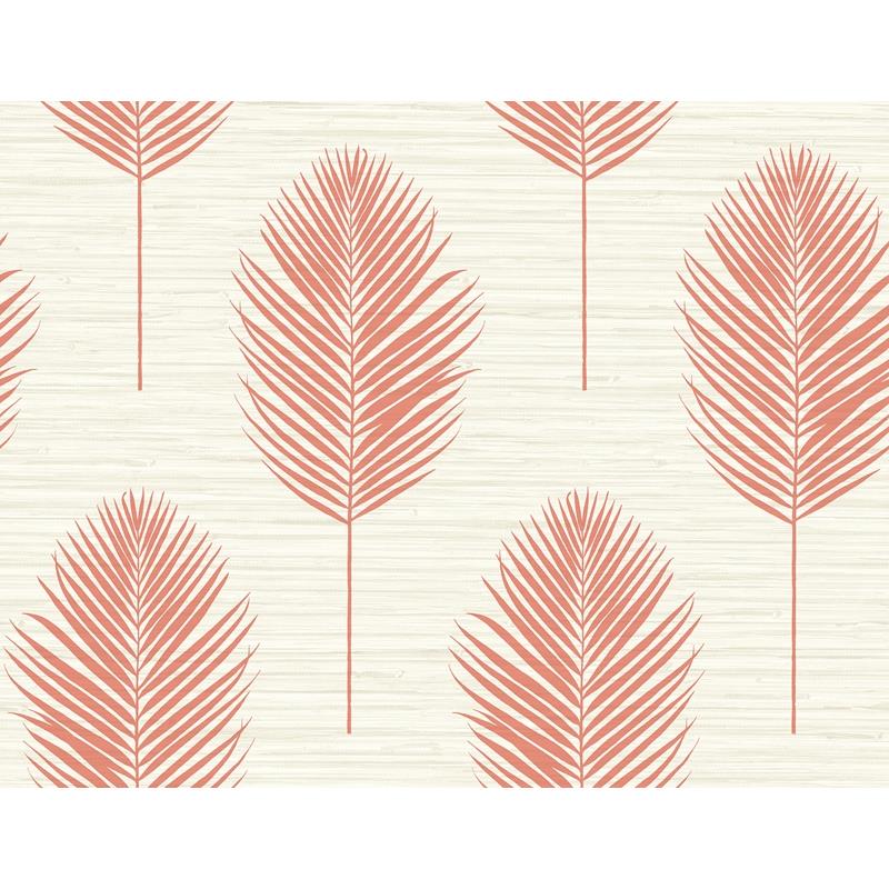 Sample 2988-70201 Inlay, Bali Coral Fern by A-Street Prints Wallpaper