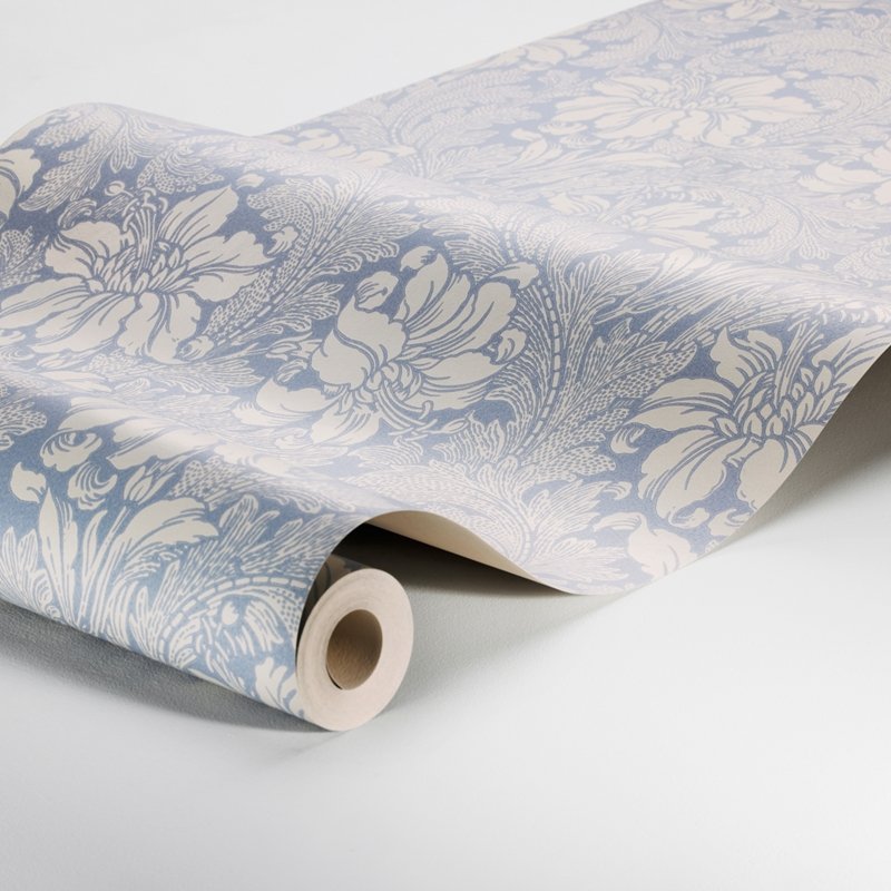 Save 2010 acanthus garden blue borastapeter wallpaper