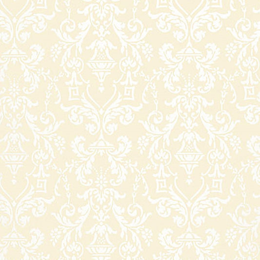 Order 5004480 Lido Damask Beige Schumacher Wallpaper