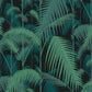 Sample F111-2004L Palm Jungle Vir-Pet On Char by Cole and Son Fabric