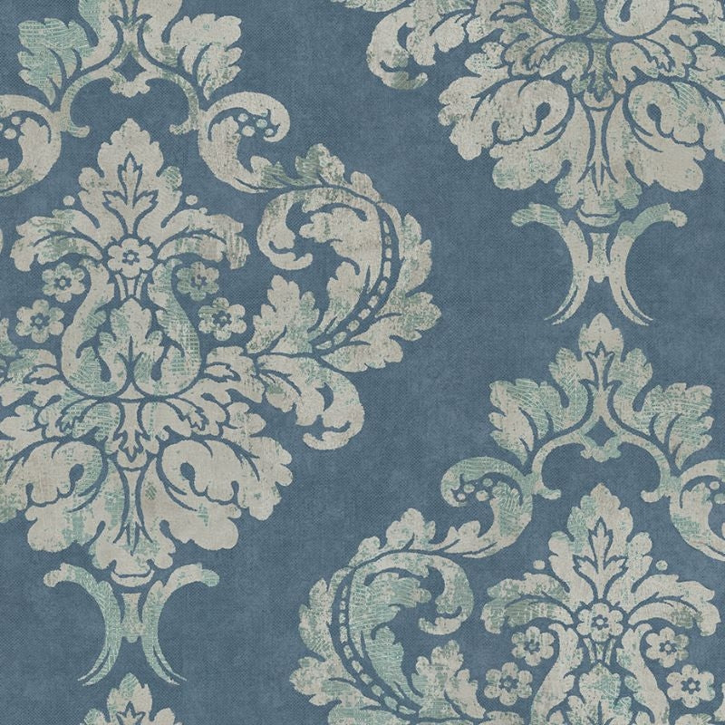 Find GR60202 Bella Casa Damask by Wallquest Wallpaper