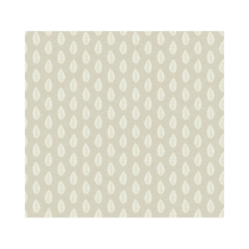 Sample GR5964 Grandmillennial, Leaf Pendant Linen York Wallpaper
