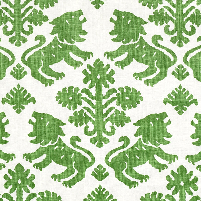 Purchase sample of 177303 Regalia, Green by Schumacher Fabric