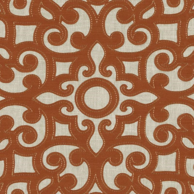 Da61417-48 | Burnt Orange - Duralee Fabric