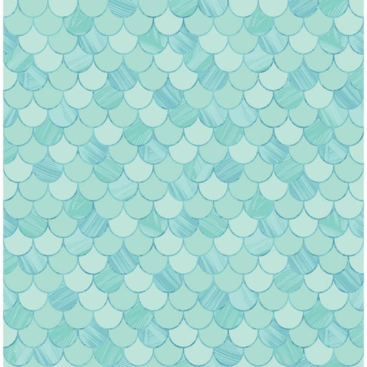 Purchase TA20902 Tortuga Blue Fish Scales by Seabrook Wallpaper