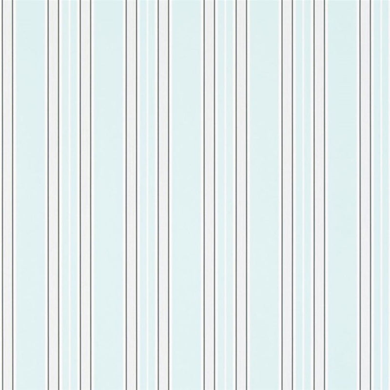 Shop P586/06 Pinstripe Aqua by Designer Guild Wallpaper