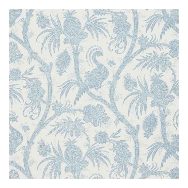 Save 16575-001 Balinese Peacock Sky by Scalamandre Fabric