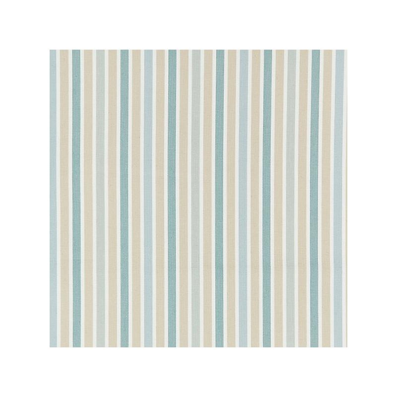 Sample 27114-001 Leeds Cotton Stripe, Seaglass - Scalamandre Fabric (SC 000127114)