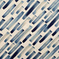 Sample 8706 Hutton Persian, Blue Stripe Multipurpose Fabric by Magnolia