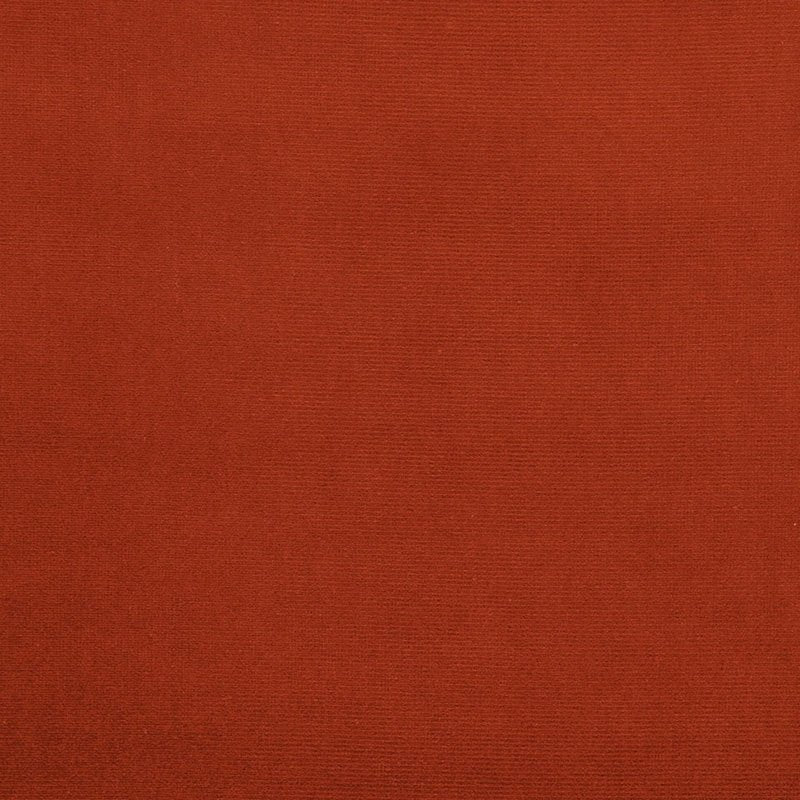 Purchase sample of 42797 Gainsborough Velvet, Terracotta by Schumacher Fabric
