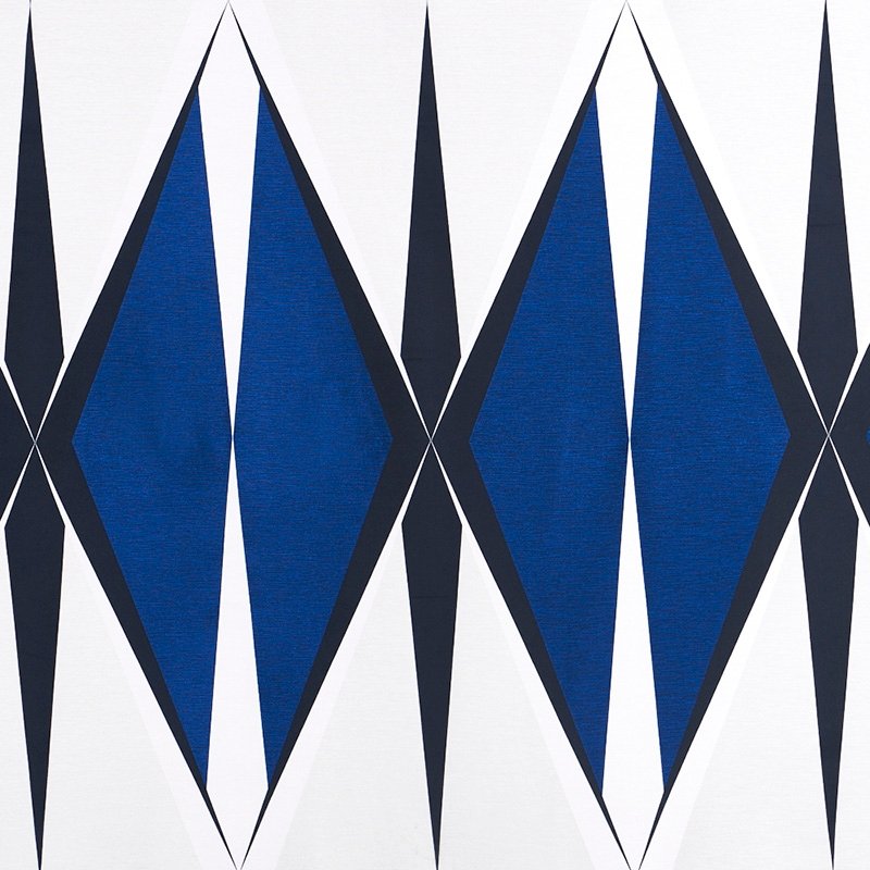 Purchase sample of 78241 Elvetico, Cobalt by Schumacher Fabric