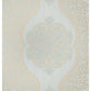 Purchase 2683-23014 Evolve Blue Medallion Wallpaper by Decorline Wallpaper