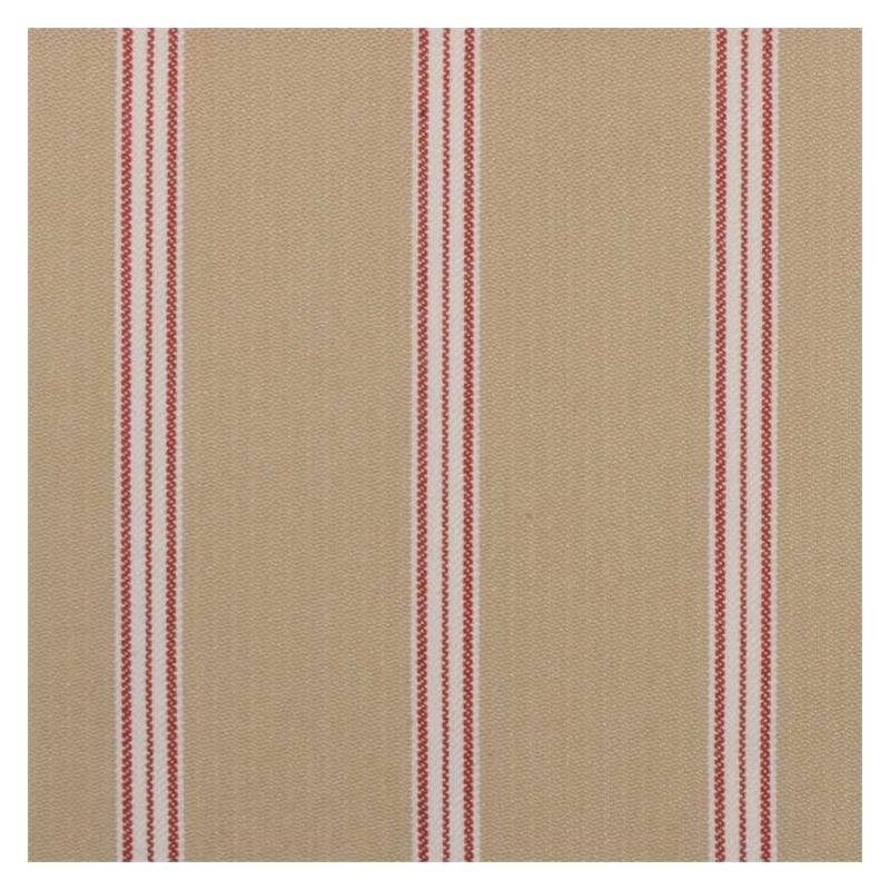 32660-90 Natural/Red - Duralee Fabric