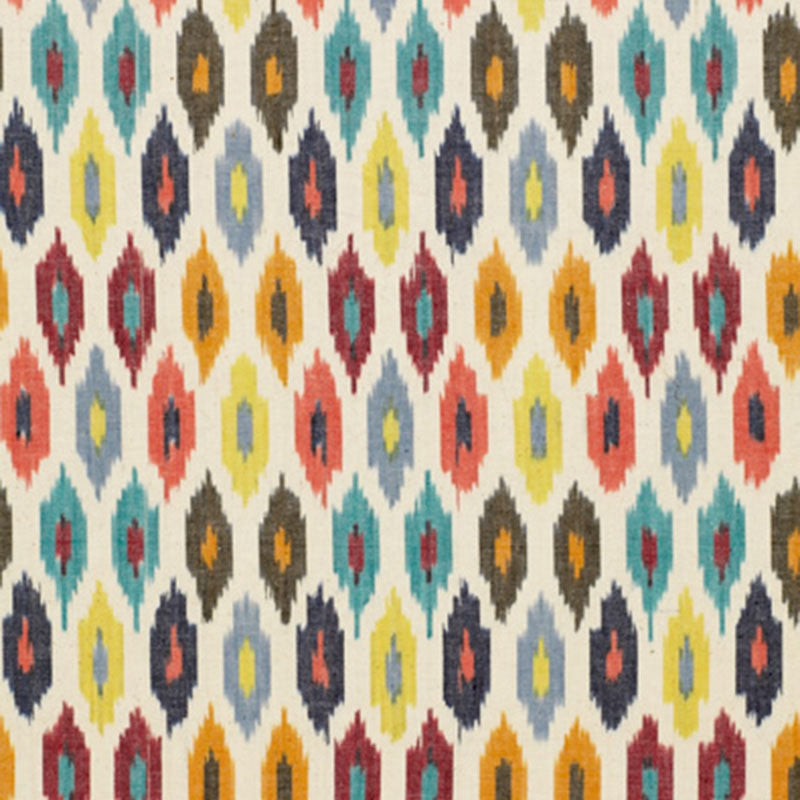 Purchase sample of 3471000 Sunara Ikat, Confetti by Schumacher Fabric