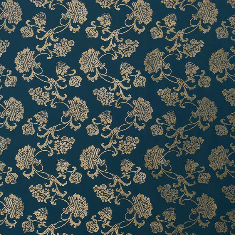Purchase sample of 71843 Margaux, Peacock Shimmer by Schumacher Fabric