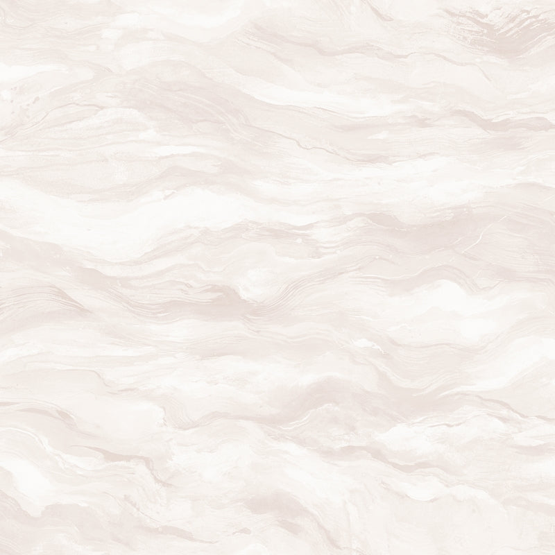 Sample 3124-13952 Thoreau, Cirrus Blush Wave Wallpaper by Chesapeake