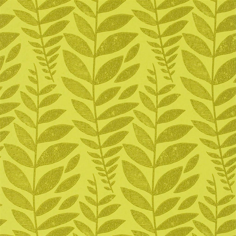 Looking P627/04 Odhni Moss by Designer Guild Wallpaper