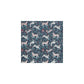 Sample F1479-05 Protea Velvet Navy Animal/Insect Clarke And Clarke Fabric